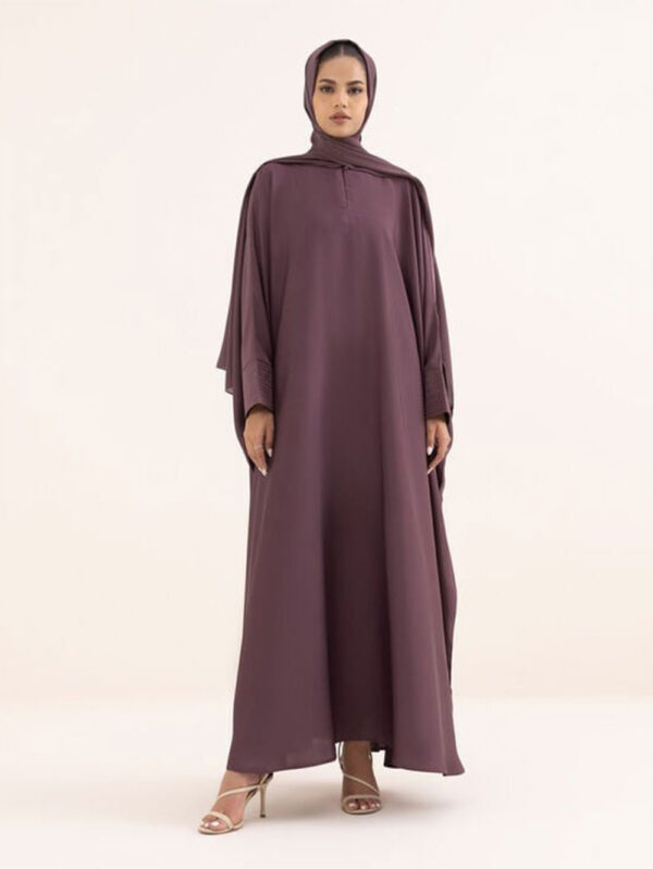 Embroidered Kaftan Abaya Set